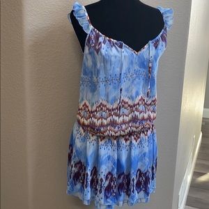 Guess Jeans Blue Top